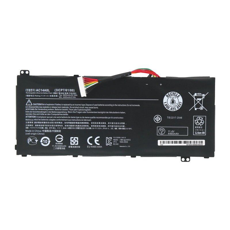 AC14A8L Battery Replacement For Acer Aspire VN7-591G VN7-791 VN7-791G V15 Nitro MS2391 VN7-571 VN7-571G VN7-591 (image for) AC14A8L Battery Replacement For Acer Aspire VN7-591G VN7-791 VN7-791G V15 Nitro MS2391 VN7-571 VN7-571G VN7-591