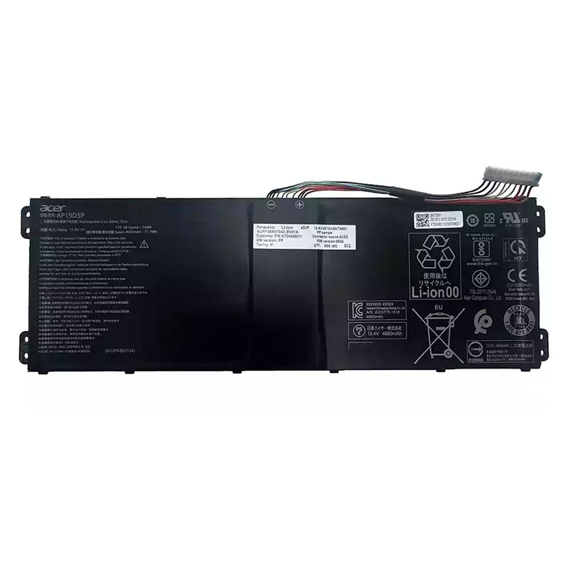 (image for) AP19D5P Battery Replacement For Acer ConceptD CN315 Pro Ezel CC314