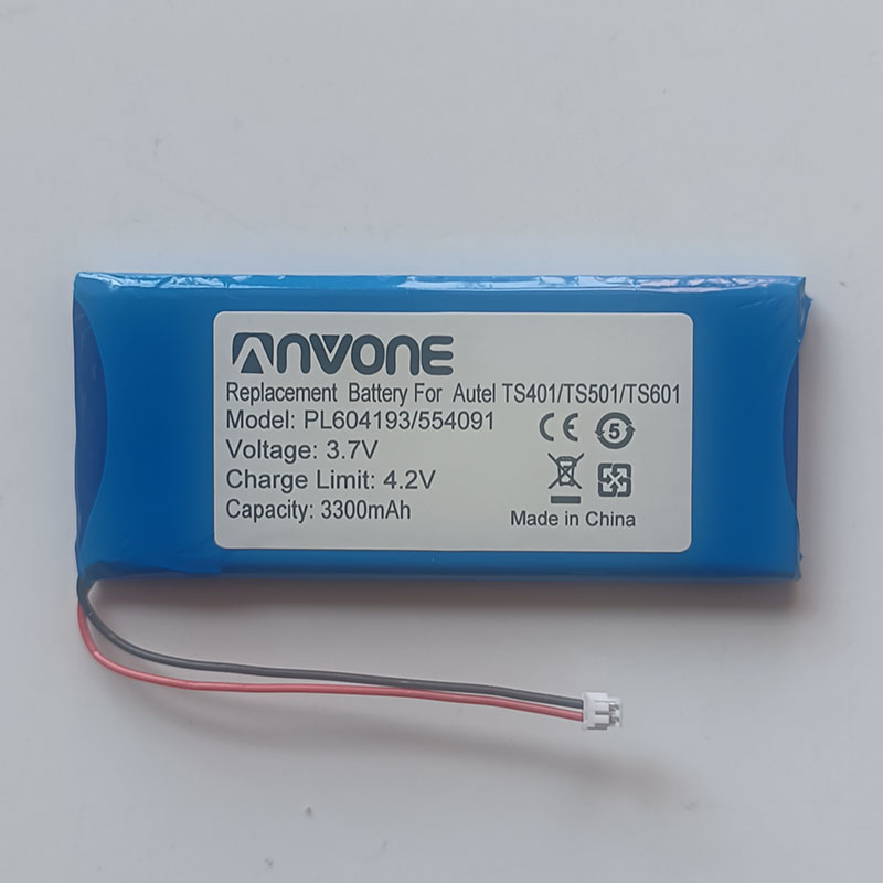 (image for) Replacement Battery For Autel MaxiTPMS TS501 3.7V 3300mAh