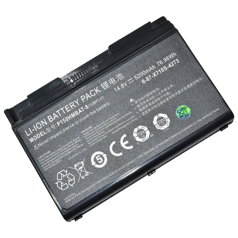 (image for) P150HMBAT-8 Battery 6-87-X710S-4272 6-87-X710S-4J72 For Clevo P170EM P170HM