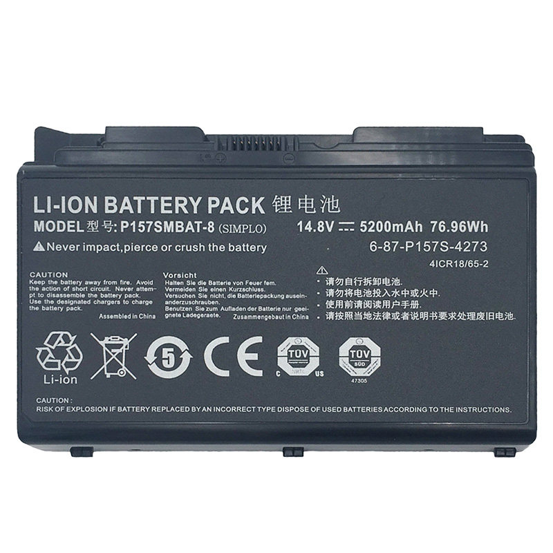 6-87-P157S-4271 P157SMBAT-8 6-87-P157S-4272 Battery For Machenike M710C-i7 (image for) 6-87-P157S-4271 P157SMBAT-8 6-87-P157S-4272 Battery For Machenike M710C-i7