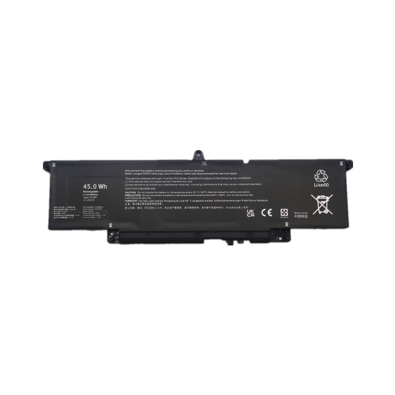 (image for) 55JWC Battery Replacement For Dell Pro 14 Plus 2-in-1 PB14255 PH89V 4FC3J