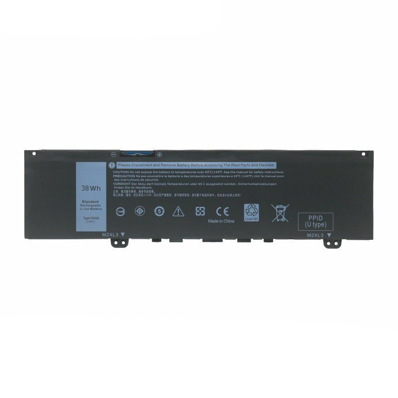 (image for) F62G0 Battery 39DY5 Y5XMN For Dell Inspiron 13 5370 7370 7373 P83G 7386