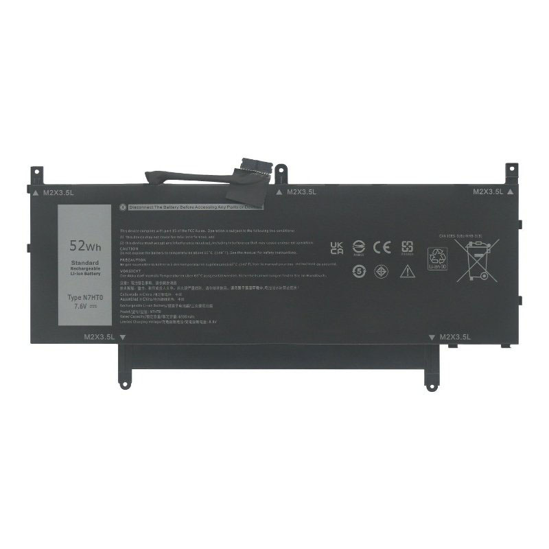 (image for) N7HT0 Battery Replacement For Dell Latitude 15 9510 Latitude 15 9520 F68NR PKW00