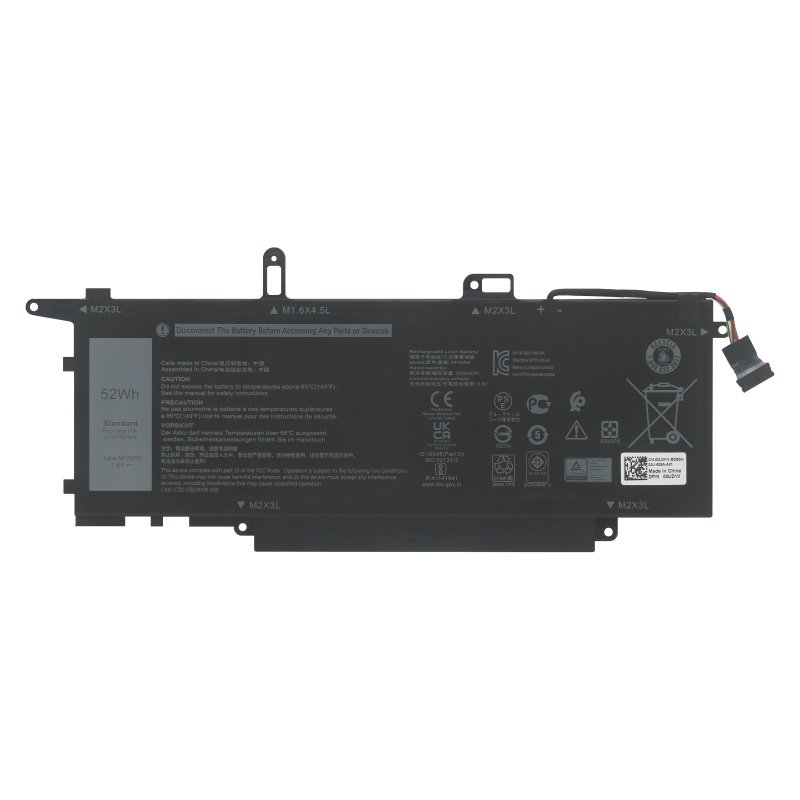 NF2MW Battery 8W3YY C76H7 02K0CK For Dell Latitude 7400 2-In-1 Notebook 7.6V 52Wh (image for) NF2MW Battery 8W3YY C76H7 02K0CK For Dell Latitude 7400 2-In-1 Notebook 7.6V 52Wh