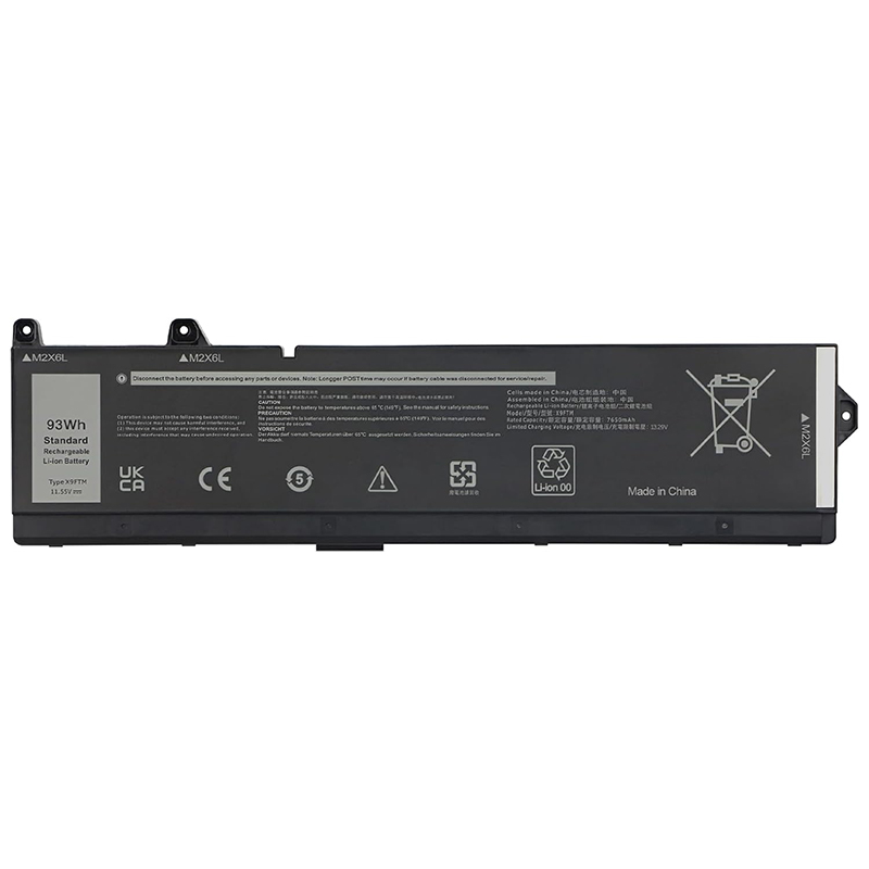 X9FTM Battery Replacement For Dell Precision 16 7670 965V4 5JMD8 (image for) X9FTM Battery Replacement For Dell Precision 16 7670 965V4 5JMD8