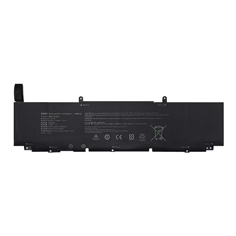 (image for) XG4K6 Battery Replacement For Dell F8CPG 01RR3 11.4V 97Wh 8071mAh