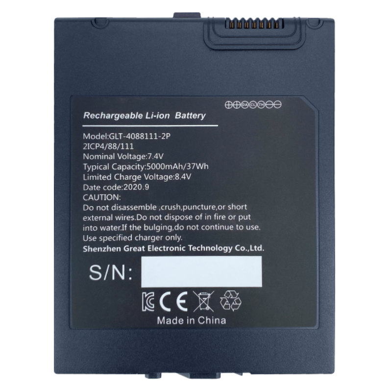 (image for) GLT-4088111-2P Battery Replacement For Teguar TRT-5280-10 2250-80 TRT-5280-12 Rugged Tablet PC