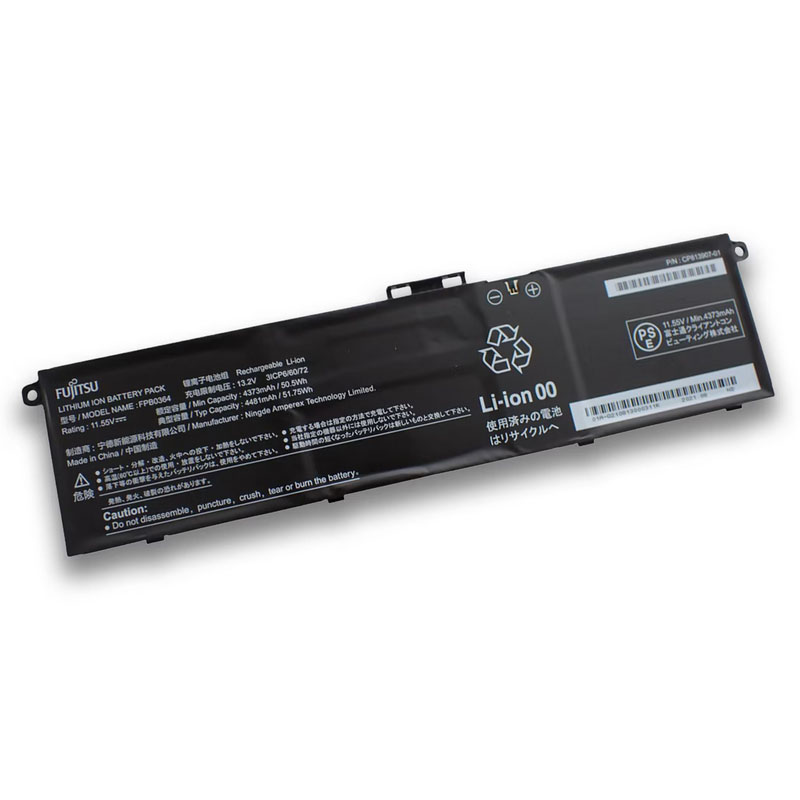 (image for) FPB0364 Battery Replacement For Fujitsu CP813907-01 11.55V 4373mAh 50.5Wh