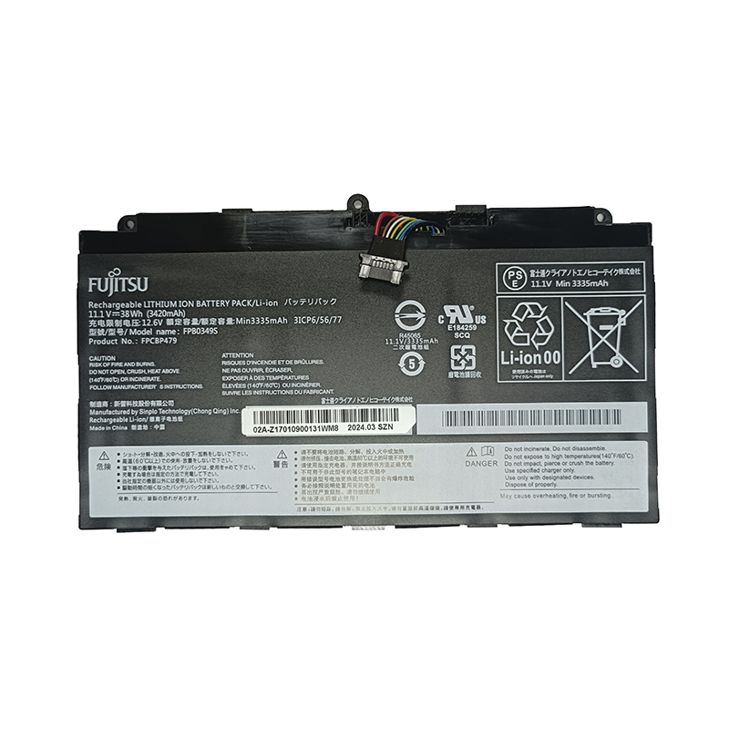 (image for) FPCBP479 FPB0349S Battery Replacement For Fujitsu Stylistic Q616 Q665 Q738 Q739