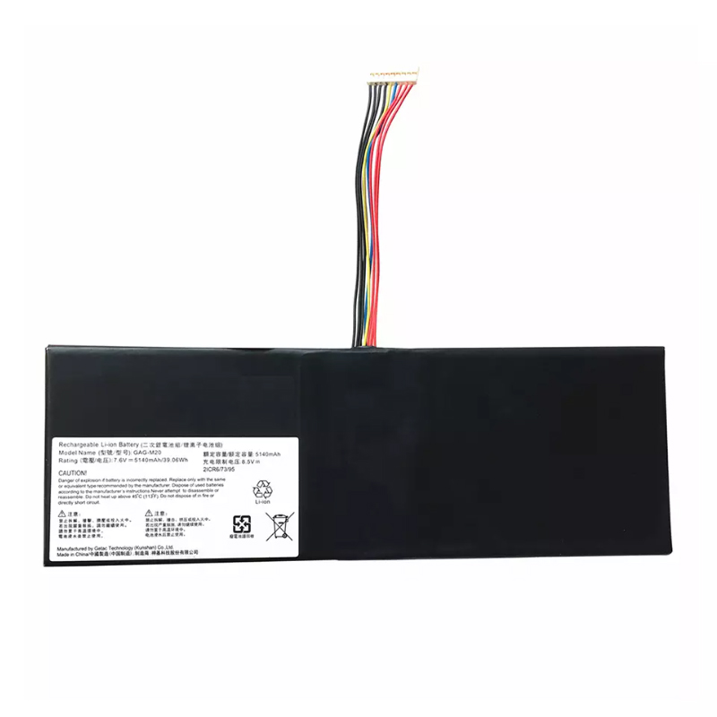 GAG-M20 Battery Replacement For Gigabyte S11M7 2ICR6/73/95 7.6V 39.06Wh 5140mAh (image for) GAG-M20 Battery Replacement For Gigabyte S11M7 2ICR6/73/95 7.6V 39.06Wh 5140mAh