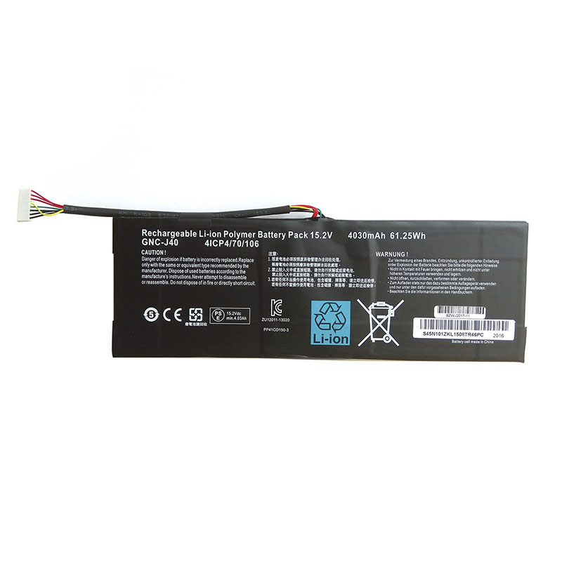 (image for) GNC-J40 Battery 961TA013F Replacement For Gigabyte P34W V3 V4 V5 P34K V3 V5 V7 P34F V5 P34G V5 V7 V2