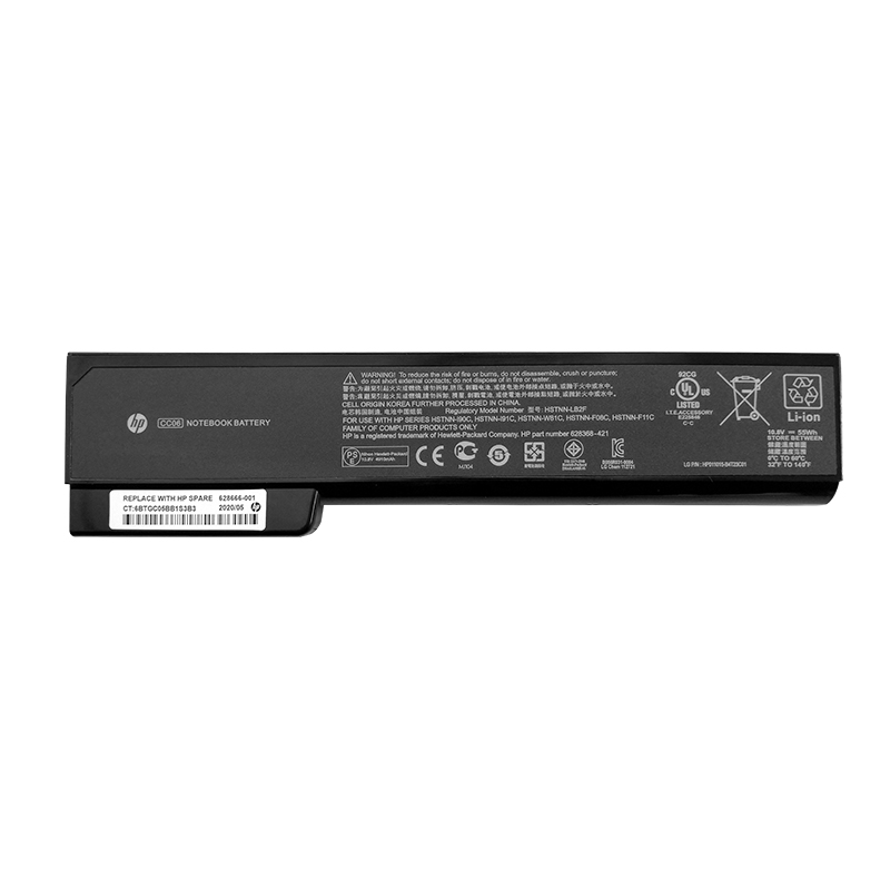 Replacement HP CC06XL Battery 628668-001 QK640AA 628670-001 For EliteBook 8560P 8570P 6360T (image for) Replacement HP CC06XL Battery 628668-001 QK640AA 628670-001 For EliteBook 8560P 8570P 6360T