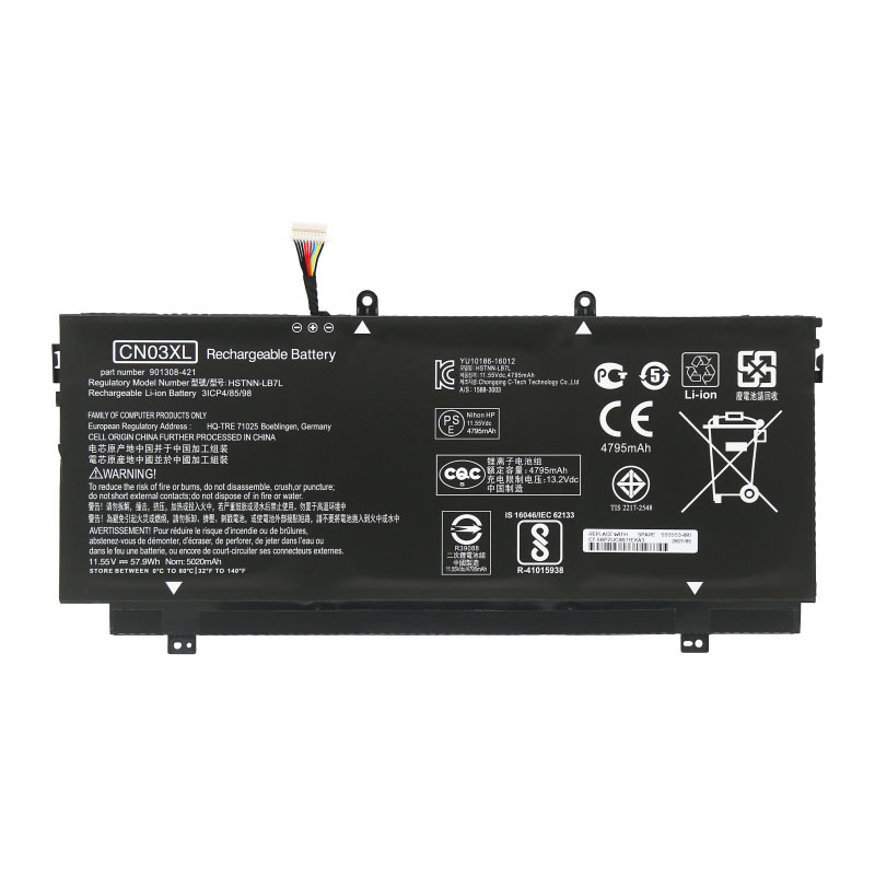 (image for) Replacement HP Envy 13-AB001NO 13-AB005NA 13-AB016TU 13-AB032NF 13-AB060TU Battery