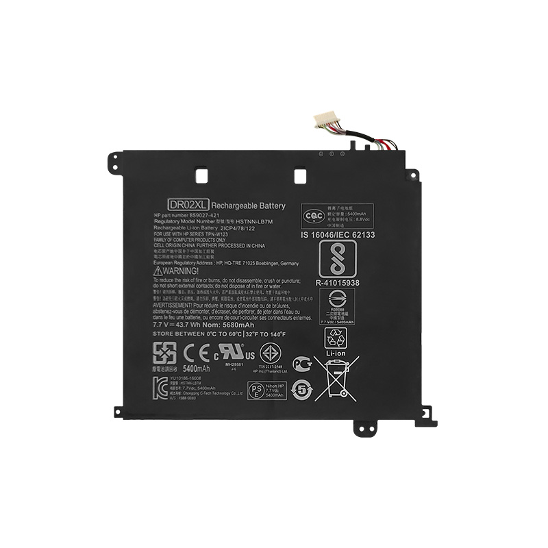 (image for) Replacement HP DR02XL Battery HSTNN-IB7M TPN-W123 859027-121 859027-421 Fit Chromebook 11 G5