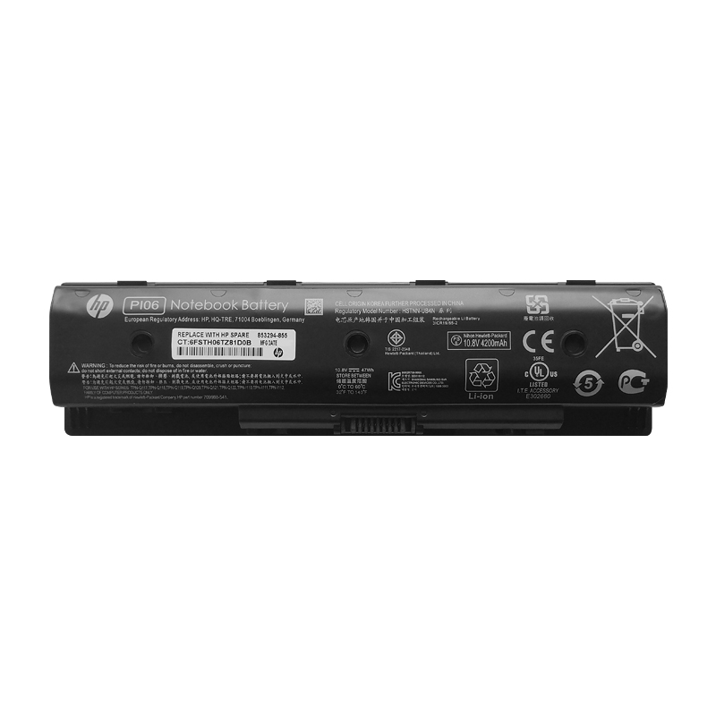710416-001 710417-001 HP PI06 Battery Replacement HSTNN-LB4N HSTNN-YB4N H6L38AA F3B94AA (image for) 710416-001 710417-001 HP PI06 Battery Replacement HSTNN-LB4N HSTNN-YB4N H6L38AA F3B94AA