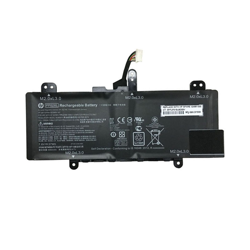 (image for) HP 824538-850 Battery Replacement HSTNN-IB7H PP02XL 824561-005 TNP-Q166 Fit 11-S003TU