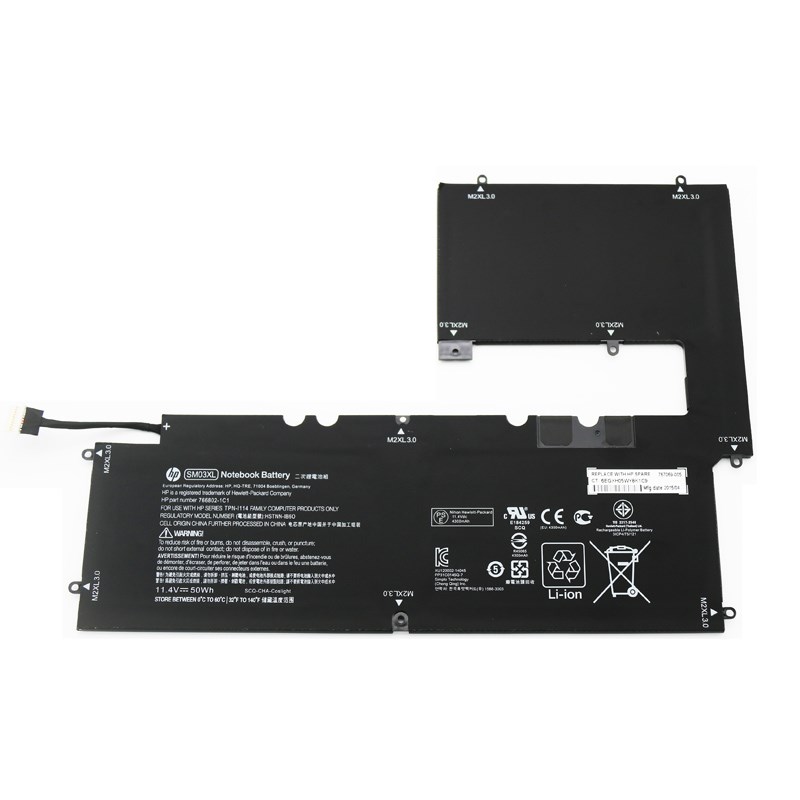(image for) Replacement HP SM03XL Battery 767069-005 HSTNN-IB6O 766802-1C1 TPN-I114 SM03 466802-121