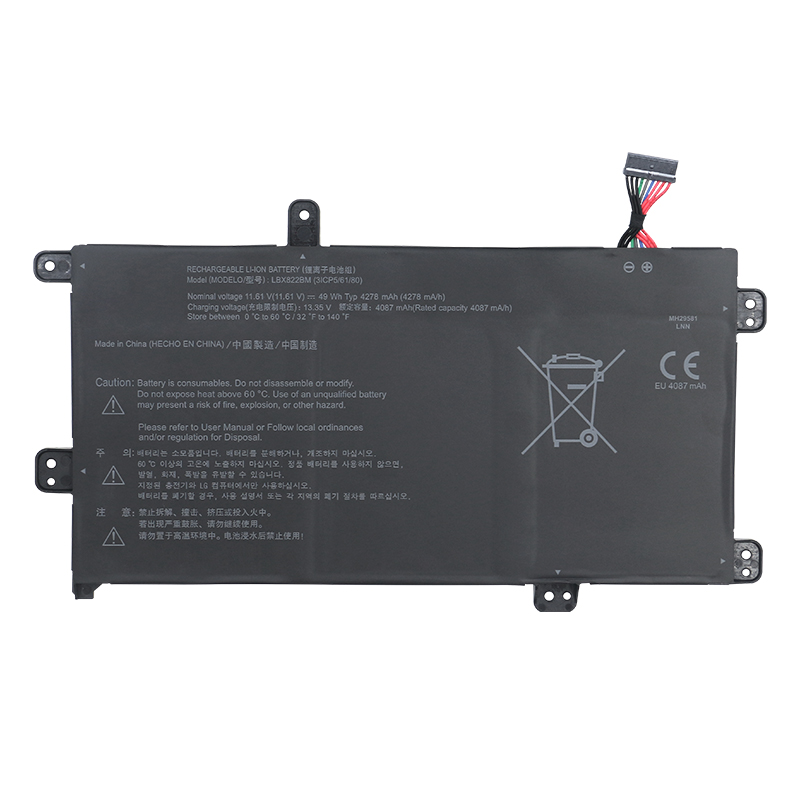 (image for) LBX822BM Battery Replacement For LG 15UD50Q-GX30K