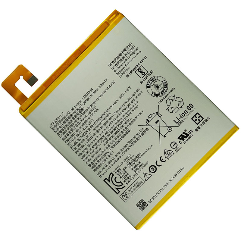 (image for) L16D1P34 Battery Replacement For Launch X431 PRO V3.0