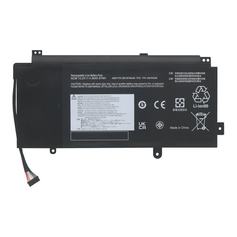 Lenovo 00HW008 SB10F46446 00HW014 SB10F46452 00HW009 SB10F46447 Battery (image for) Lenovo 00HW008 SB10F46446 00HW014 SB10F46452 00HW009 SB10F46447 Battery