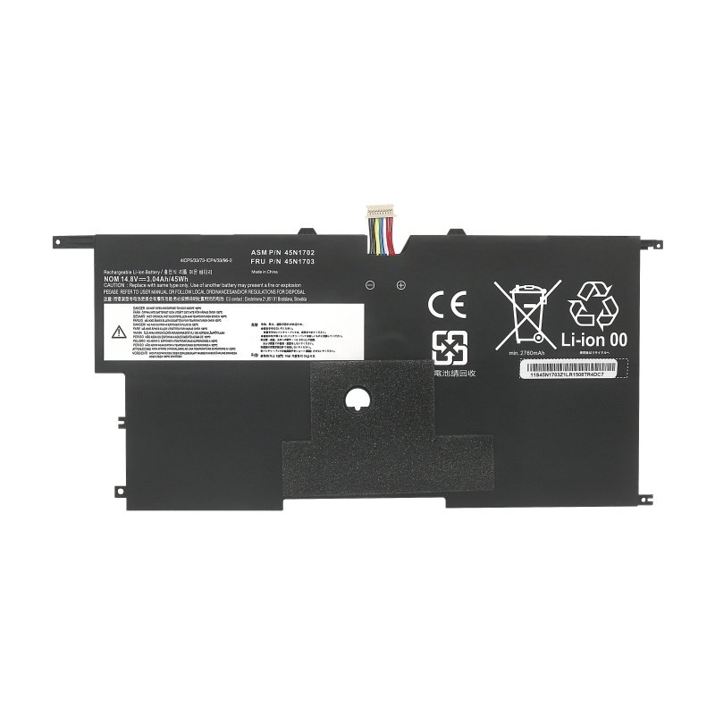 (image for) 45N1701 45N1700 Battery Replacement For Lenovo ThinkPad X1 Carbon 14 Gen1