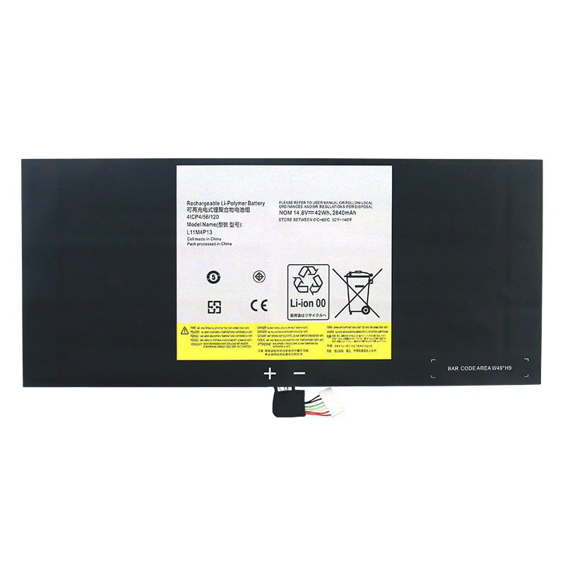 (image for) L11M4P13 Battery 121500069 For Lenovo IdeaPad Yoga 11 8Screw