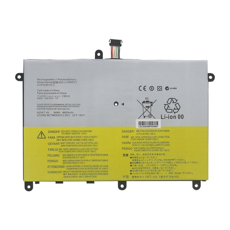 (image for) L13L4P21 L13M4P21 Battery 121500223 121500224 Battery For Lenovo Yoga 2 11 20332