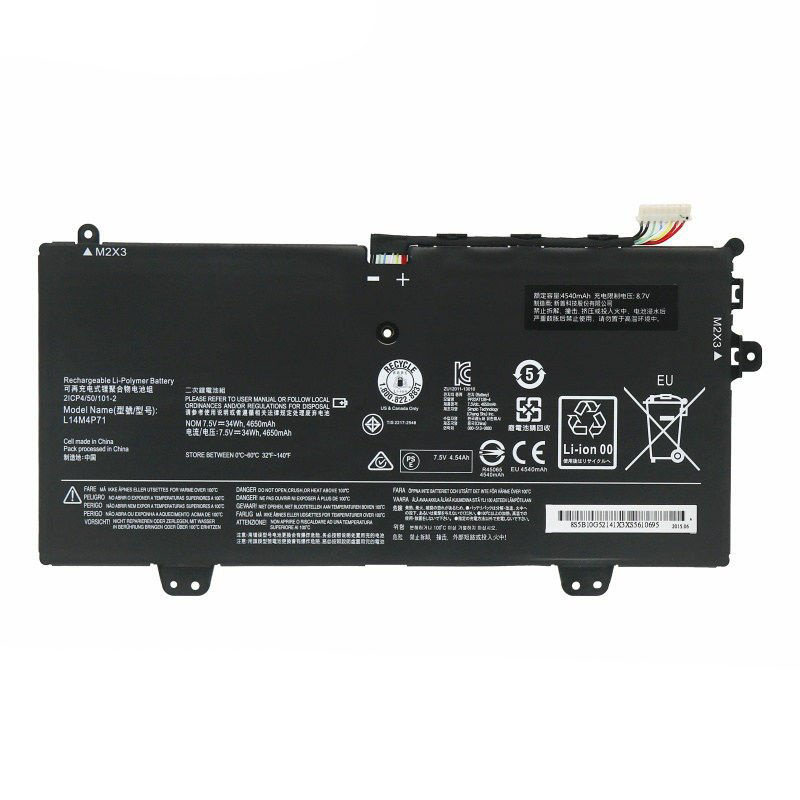 (image for) L14M4P71 Battery 5B10K10166 5B10G52141 For Lenovo 3 11-5Y10