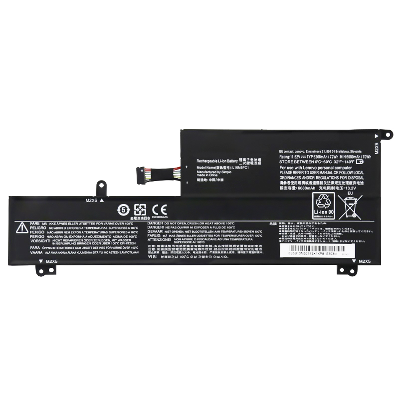 (image for) L16M6PC1 L16L6PC1 L16C6PC1 Battery For Lenovo Yoga 720-15IKB