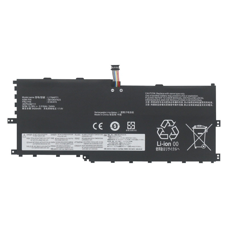 (image for) Lenovo L17M4P73 01AV499 SB10K97638 L17M4P71 01AV474 L17C4P71 01AV475 Battery