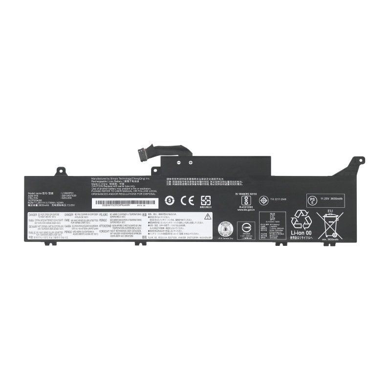 (image for) L18C3P51 Battery Replacement For Lenovo SB10K97641 02DL002 11.25V 42Wh 3735mAh