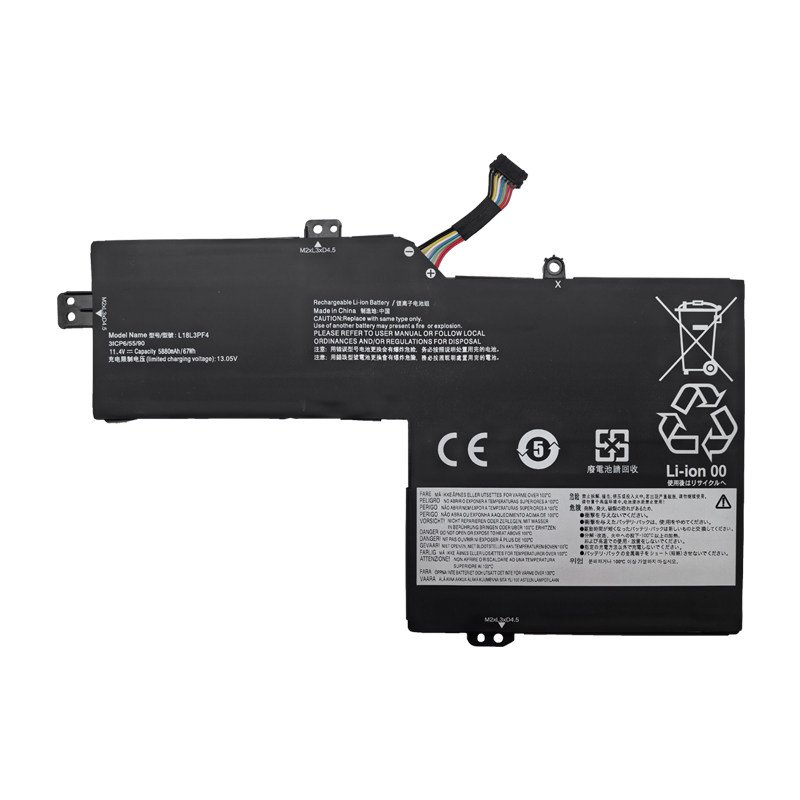 (image for) L18L3PF4 Battery 5B10T09091 For Lenovo 3ICP6/55/90 11.34V 53Wh