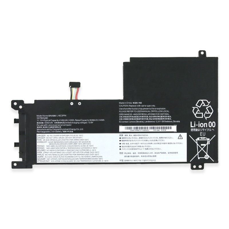 (image for) L19C3PF5 L19C3PF4 Battery Replacement For Lenovo SB10W86938 SB10W86959 SB10W86951 11.1V 45Wh 4140mAh