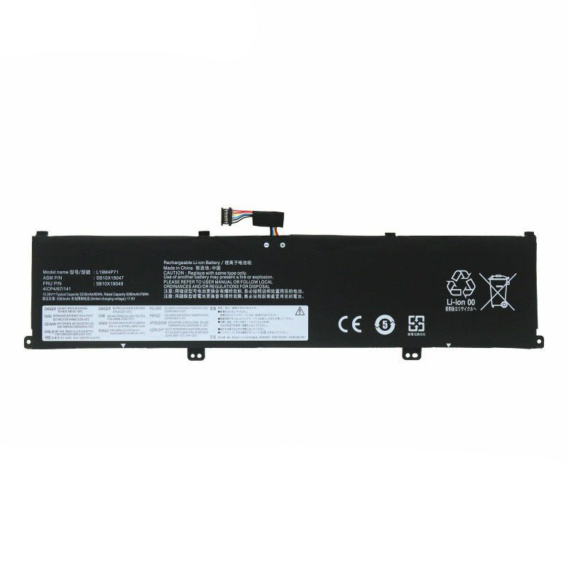 (image for) L19M4P71 Battery Replacement For Lenovo SB10X19047 5B10X19049 ThinkPad X1`Extrene Gen 3