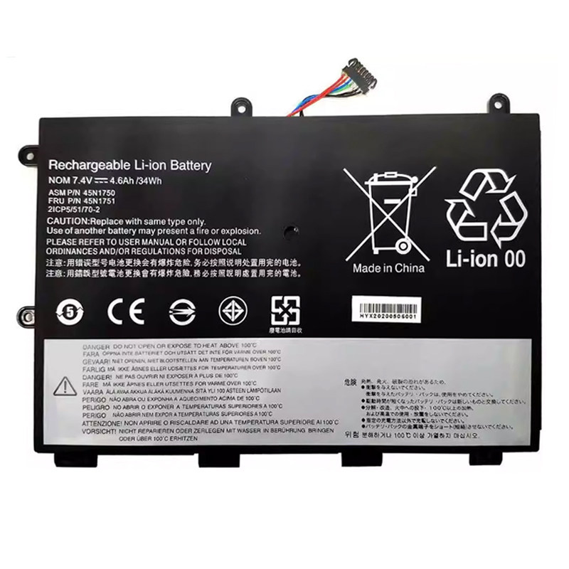 (image for) Lenovo 45N1751 45N1750 45N1749 45N1748 Battery For ThinkPad Yoga 11E Series