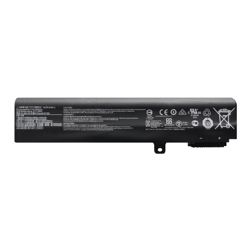 (image for) BTY-M6H Battery Replacement For GE62 MS-16J1 MS-16J2 GE72 GP62 PE60 PE70 MS-16J5